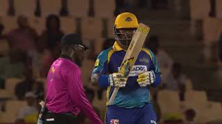 CPL18 Match Highlights M10 St Lucia Stars v Barbados Tridents [upl. by Law62]