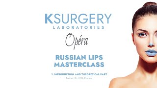 Russian Lips Filler Masterclass  Part 1 [upl. by Ciaphus]