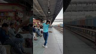 Train aanewali hai or main dance mein laga hu😜😎 [upl. by Lozar349]