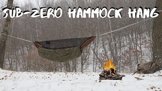 Beginners Guide to 0° Hammock Camping [upl. by Saunders124]