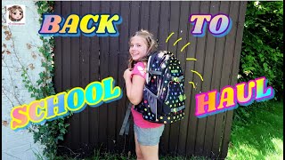 BACK TO SCHOOL HAUL 📚 Hannah geht shoppen für die 5 Klasse ✏️ Neue Schule  Whats in my bag [upl. by Sucramd518]