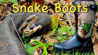 Snake Bite Proof  Snake Boots  vs Cheap Rubber Boots for Hunting or Hiking 2022 [upl. by Renzo]