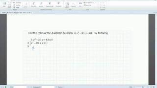 Algebra Help Solving Complex Quadratics [upl. by Edric]