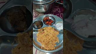 Biriyani lovers here ❣️ subscribe for more videos ❤️👍 [upl. by Ylhsa]