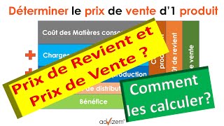 Prix de Vente dun Produit Fabriqué  Comment le Calculer en 6 mn [upl. by Dunlavy980]