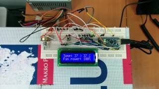 Arduino PID fan controller experimental [upl. by Agnella]