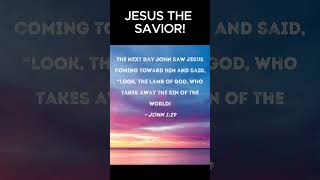 THE SAVIOR OF THE WORLD✝️💗JOHN 129 [upl. by Mis264]