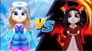 ANGEL ANGELA😇 vs DEVIL ANGELA👿  new gameplay 2023 [upl. by Anenahs44]