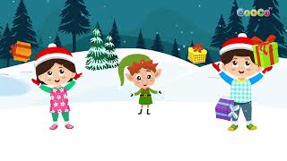 Santa claus is coming to town for Kids and Toddlers  Christmas Song Xmas  Cooco TV [upl. by Sivatco]