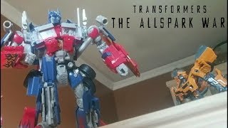 Transformers The Allspark War Stop Motion [upl. by Dnarud48]