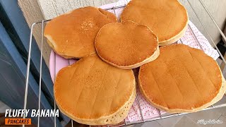 Fluffy Banana Pancake recipe  Banana Pancakes  How to make banana pancakes at home [upl. by Filler]