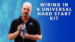 Wiring in a Universal Hard Start Kit [upl. by Wiener]