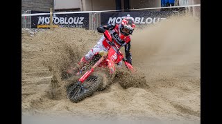 Moto  Cyril Genot avant la Ronde des Sables 2024 à LoonPlage [upl. by Blanding]