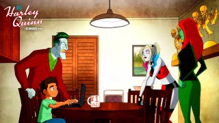 Harley And Ivy Asking Joker For Help Scene  Harley Quinn 3x04 Harley Goes To Jokers House [upl. by Llevra]