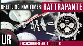 BREITLING NAVITIMER Rattrapante mit SPEZIALFUNKTION TestReviewDeutsch [upl. by Anaeda]