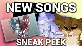 Upcoming WARRIOR CATS Original Songs Sneak Peek [upl. by Altheta206]