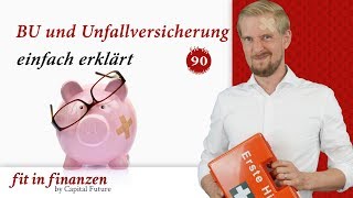 BU amp Unfallversicherung einfach erklärt [upl. by Kingston392]