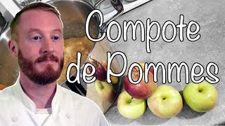 Compote de Pommes 🍎 Recette SAINE et FACILE [upl. by Belier]