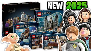 LEGO Harry Potter 2025 Sets OFFICIALLY Revealed [upl. by Dyane]