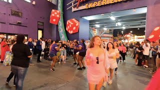 Fremont Street Experience  Las Vegas  Labor Day Weekend 2023 [upl. by Fleda]