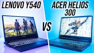 Acer Helios 300 vs Lenovo Y540  Gaming Laptop Comparison [upl. by Otit]