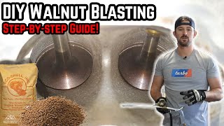 DIY  Walnut Blasting Your Intake Valves Remove Carbon Buildup [upl. by Noillimaxam623]