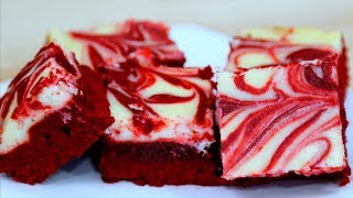 RED VELVET CHEESECAKE BROWNIES [upl. by Adnolahs326]