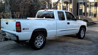 2004 GMC Sierra with Corsa Sport Exhaust [upl. by Livvi322]