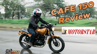 Motorstar Cafe 150 review [upl. by Adabel907]