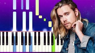 Chord Overstreet  Hold On Piano Tutorial [upl. by Beverie]