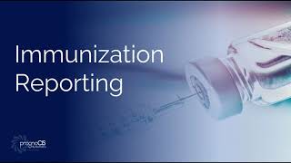 Immunization Reporting [upl. by Sicnarf377]