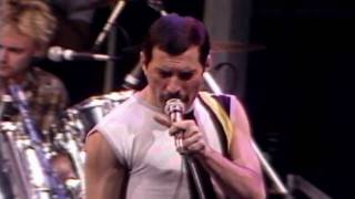 Queen Live Aid 1985  BackStage [upl. by Adnovaj476]