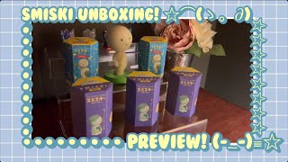 🍀 Unboxing Smiski  Unboxing Bed Series Smiski  Cheer Series Smiski  🍀 [upl. by Aleak]