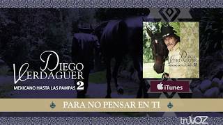 Para No Pensar En Ti  Diego Verdaguer Audio Oficial [upl. by Yluj]