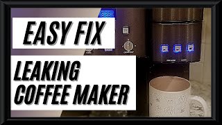 How to fix a leaking Single Serve Coffee Maker [upl. by Eldred]