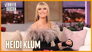 Heidi Klum Extended Interview  The Jennifer Hudson Show [upl. by Eiten]