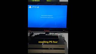 PS4 Factory Reset sony ps4 gaming [upl. by Enajyram]