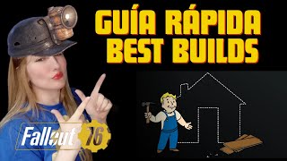 GUIA RAPIDA BEST BUILDS  COUNTRY ROAD  MEJORES CONSTRUCCIONES  FALLOUT 76  MILEPOST ZERO [upl. by Wasson445]