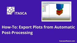 HowTo Export Plots from Automatic PostProcessing [upl. by Nylyram]