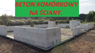 Beton komórkowy Wybór materiału na budowę domu  ściany [upl. by Zoldi157]