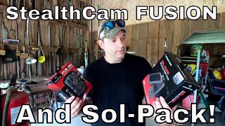 Stealth Cam Fusion Trail Camera And SOLPACK Solar Pack [upl. by Divadnoj]