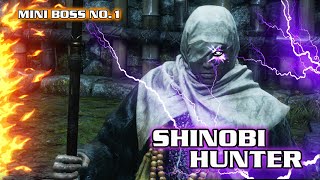 Defeating the Shinobi Hunter Enshin on My First Try  Sekiro Shadows Die Twice sekiro bossfight [upl. by Arrimat]