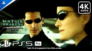 THE MATRIX AWAKENS PS5 PRO Gameplay Walkthrough Part 1  DEMO 4K 60PS [upl. by Isahella]