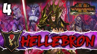 SIEGE OF BLOOD Total War Warhammer 2  Dark Elf Mortal Empires Campaign  Hellebron 4 [upl. by Ellata663]