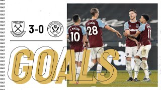 GOALS  WEST HAM UNITED 30 SHEFFIELD UNITED [upl. by Bella223]