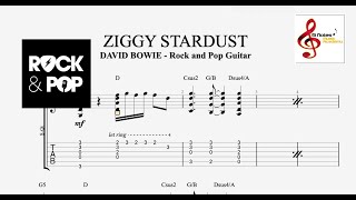 Ziggy Stardust  David Bowie  Trinity Rock amp Pop Guitar  Grade 2 [upl. by Ecyrb]