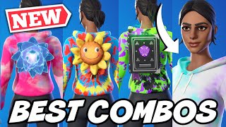 BEST COMBOS FOR NEW TIE DYE SKINS GET FAR OUT BUNDLE  Fortnite [upl. by Cyndia]