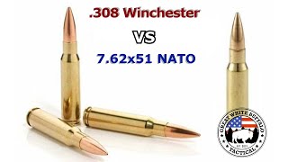 308 Winchester VS 762x51 NATO  Whats the difference [upl. by Irolav]