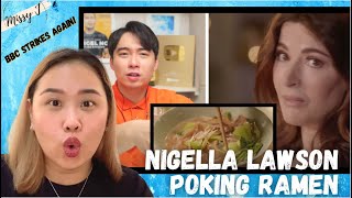 NIGELLA LAWSON So Pretty But CAN SHE MAKE RAMEN  REACTS [upl. by Naol]