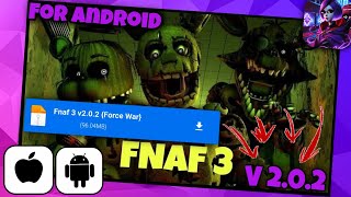 🔮HOW TO DOWNLOAD AND INSTALL FIVE NIGHTS AT FREDDYS 3 OFFICIAL V202 FOR ANDROID UPDATED 2024🤯 [upl. by Ahsinan]